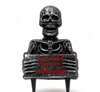 Décoration de jardin en plastique en forme de squelette Boo Buyer pour Halloween, à utiliser en extérieur