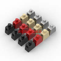 BEBRICKS Série de pièces de construction 973 Mini-figurine Torse Simple, pièces de briques de construction colorées pour enfants, ensemble de blocs de construction MOC Creator