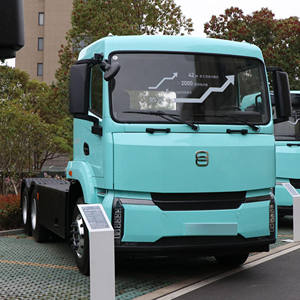 <span class=keywords><strong>Xiaoman</strong></span> 6x4 350kWh 422.87kWh Pure Electric 240kW Batería de fosfato de hierro y litio 25T Camión pesado - Product Image 2