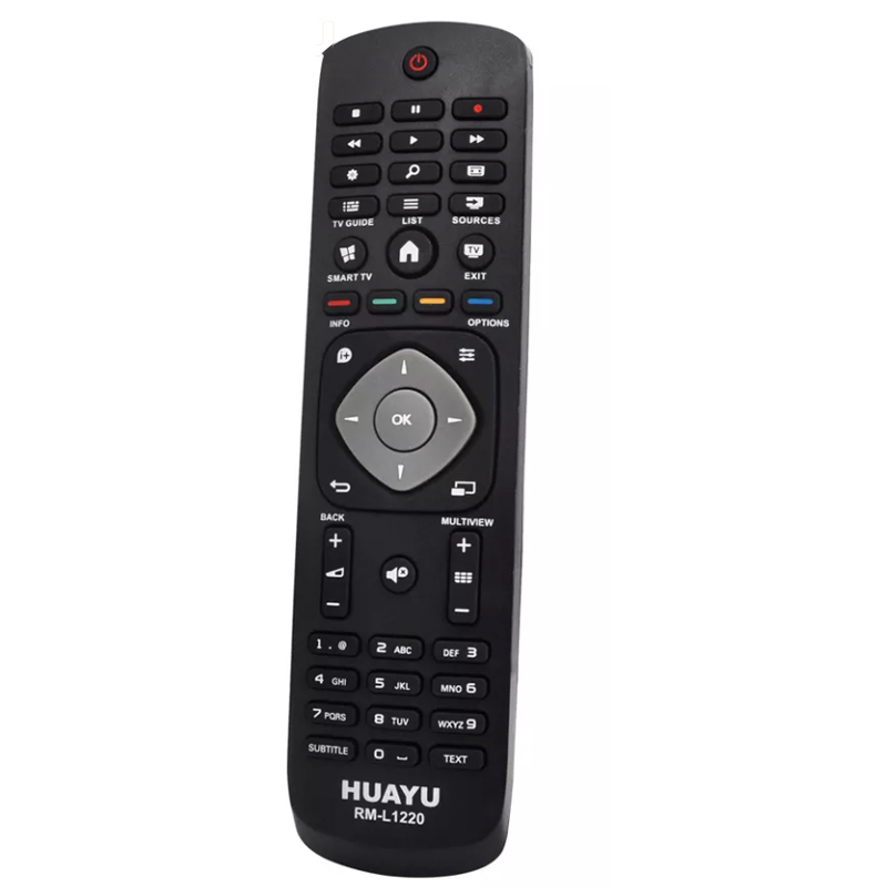 <strong>HUAYU</strong> RM-L1220 High Quality Replacement <strong>Remote</strong> Control for Universal PHILIPS <strong>Codes</strong> Smart Monitor LCD LED TV