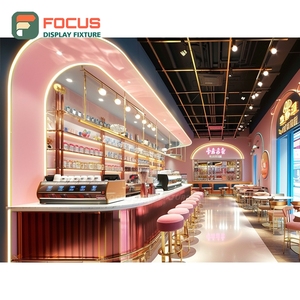 Freestanding Coffee Display <b>Rack</b> Bean Bag Shelf Oak Grain Cafe Product Display <b>Rack</b> - Product Image 6