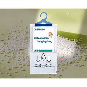 Absorbeur d'humidité au charbon de bois jetable Sacs suspendus Boîte de couleur emballée de couleur pour les espaces intérieurs anti-humidité Multi-usages - Product Image 2