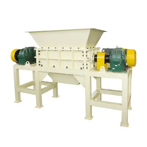 Shredder Electronic Waste Disposal Twin Shaft Shredder for Disposal of Waste Electronic Equipment