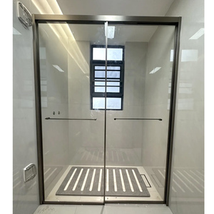 Cabine de douche et de bain moderne de haute qualité, écologique, à vapeur, taille 4x4, avec paroi en verre incurvée - Product Image 5