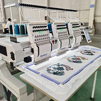 Machine à broder 3D à trois têtes haute précision pour débutants, idéale pour casquettes, t-shirts, vêtements plats, serviettes, vestes et cuir