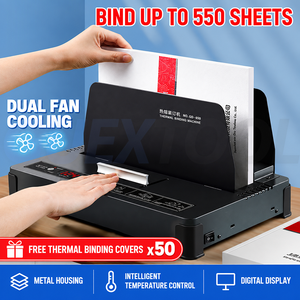 Small Wireless <b>Binding</b> <b>Machine</b> Fully Automatic Glue <b>Binding</b> <b>Machine</b> Hot Melt Bidding Document <b>Binding</b> <b>Machine</b> for Contract - Product Image 4