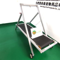 Tapis de course spécial personnalisé pour pit-bull ajuster grand chien tapis de course chien course machine de formation en aluminium
