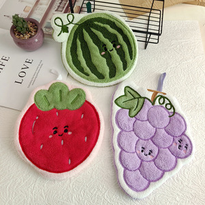 ผ้าเช็ดมือพิมพ์ลายการ์ตูนผลไม้น่ารัก ดีไซน์สร้างสรรค์ ราคาถูก ปี 2026 สำหรับเด็ก - Product Image 3