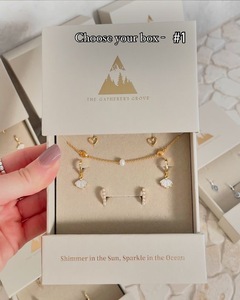 Thanh Lịch Tùy Chỉnh Cứng Nhắc Giấy Trang Sức Hộp Quà Tặng Dập Nổi Miếng Bọt Biển Lót Matt Cán Cho Nhẫn Dây Chuyền-Bán Buôn Sang Trọng - Product Image 3