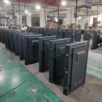 Fabrication sur mesure de cadres d'affichage LED intérieurs en aluminium de précision pour écrans LED