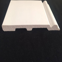 Nouvelle arrivée de la Chine moderne décoratif polyuréthane polystyrène plinthe corniche couronne moulure pour hôtel décoration intérieure