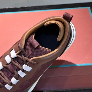 Chaussures décontractées pour hommes en dentelle de marque de créateur de haute qualité, chaussures de course rembourrées de marque tendance, chaussures de sport confortables en tissu maillé - Product Image 5