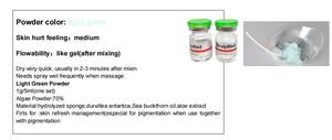 Kit <span class=keywords><strong>de</strong></span> <span class=keywords><strong>peeling</strong></span> à base <span class=keywords><strong>de</strong></span> gel d'algues à 70 %, <span class=keywords><strong>solution</strong></span> contre l'acné, kit d'éponges, spicules d'éponge hydrolysés, éliminateur d'acné, sérum éclaircissant à base d'algues marines - Product Image 2