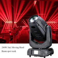 Luces de escenario con cabeza móvil Homei Robe Pointe 280W 10R Beam Spot Wash 3in1 Sharpy Light Cabeza móvil