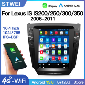 Radio para Auto STWEI con Android 13 para Lexus IS IS200 IS250 IS300 IS350 2006-2011, Reproductor de DVD, GPS, Navegador, 4G, Estéreo, DSP, Multimedia, Video - Product Image 2