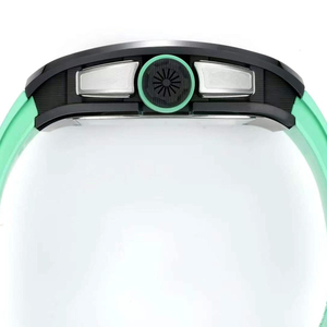 Montre mécanique pour homme avec verre saphir, cadran en céramique ou en fibre de carbone en option, idéale pour les soirées nautiques et les vacances haut de gamme - Product Image 5