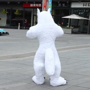 <span class=keywords><strong>Costume</strong></span> de mascotte de loup blanc <span class=keywords><strong>gonflable</strong></span> durable personnalisé prix bon marché costumes de loup blanc costumes de mascotte gonflables durables de haute qualité - Product Image 2