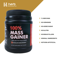 Ganador de Masa Muscular de Marca Privada OEM/ODM para Hombres y Mujeres - Batidos de Proteína Limpia para Aumentar de Peso, Desarrollo Muscular y Recuperación