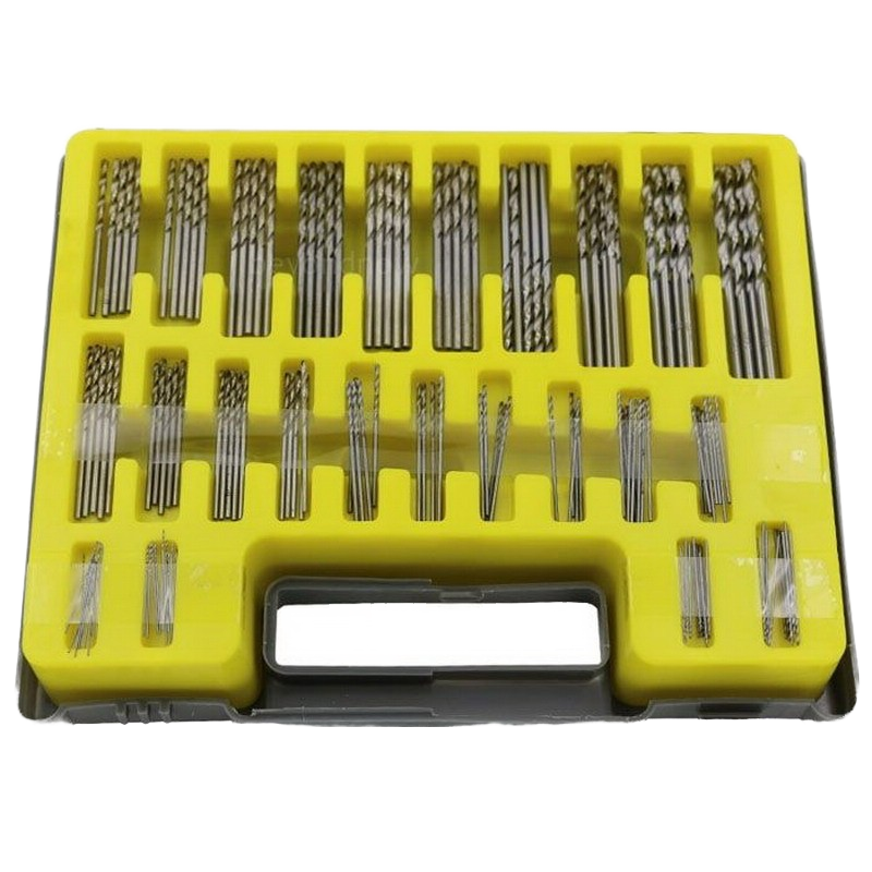 Mini Speed Bit 150Pcs Mini Micro Power High Speed Steel Drill Bit Twist Kits Set 10mm ...
