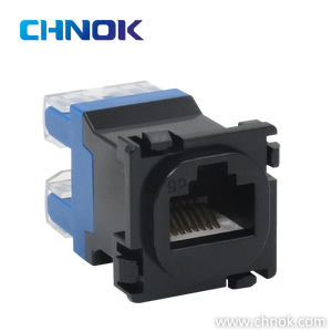 Australië Type Rj45 Utp Cat6 8p8c 180 Graden Zwart En Blauw Keystone Jack Netwerkconnector Module-DP-KJ-8130 - Product Image 6