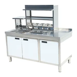 High Quality Work Table Kitchen EquipmentKitchen Bar Counter DesignsCupboard With Sink