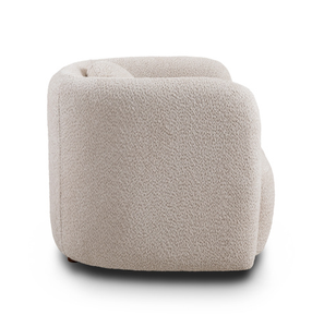 Fauteuil d'appoint moderne de luxe en velours, design ergonomique, mobilier de salon, chaise longue en bois, chaise individuelle - Product Image 4
