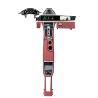 YU GUANG pour Porsche Panamera 970 à 971, kit intérieur 13 pièces avec double écran, tableau de bord, console centrale et levier de vitesses, compatible LHD et RHD, pièce auto