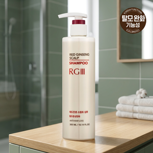 RGIII <b>Red</b> Ginseng 300ml Scalp <b>Shampoo</b> for <b>Hair</b> Regrowth - Product Image 2