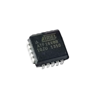 Dispositivo Lógico Programable 100% Original de Montaje Superficial ATF16V8B-10JU PLCC-20 Chip IC