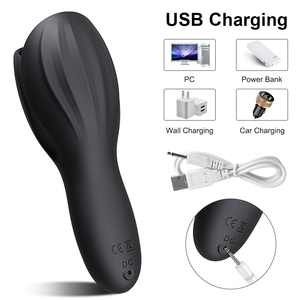 Entrenador de Glande Sexual, Masajeador de Pene, Masturbador Masculino, Vibrador de Glande con 10 Velocidades, Retrasa la Eyaculación, Ejercicio de Resistencia, Juguete Sexual para Hombres - Product Image 5
