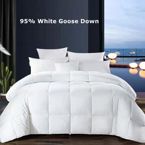 Piumino in <span class=keywords><strong>Piuma</strong></span> <span class=keywords><strong>d</strong></span>'<span class=keywords><strong>Oca</strong></span> di Alta Qualità per Hotel a Cinque Stelle, Jacquard Tribute Satin, 100% Cotone - Product Image 5