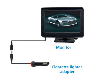 Waterproof 4.<strong>3</strong> Inch Small Screen Wireless <strong>Monitor</strong> with 1 Camera AHD Car <strong>Reversing</strong> Display - Product Image 5