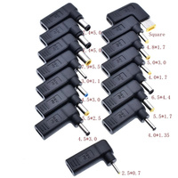 Adaptateur secteur pour ordinateur portable, connecteur DC, prise USB Type C femelle vers mâle universel 11*4.5mm pour Lenovo Asus Hp Dell Acer Notebook Charge