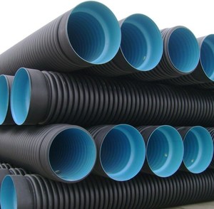 Factory Priced HDPE Double Wall Corrugated Drain <strong>Pipe</strong> PE Material <strong>Culvert</strong> Plastic Irrigation <strong>Pipe</strong> with Butt Fusion Connection - Product Image 3
