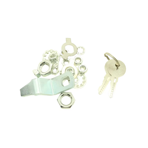 Pièces d'excavatrice de haute qualité pièces de rechange de serrure de porte latérale noire avec 2 clés pour <span class=keywords><strong>John</strong></span> Deere - Product Image 2