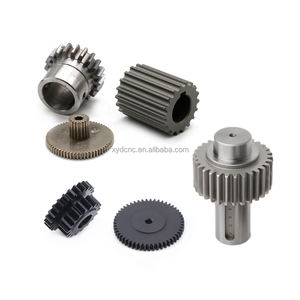 Ensemble de pignons à vis sans fin en laiton et acier inoxydable trempé, roue dentée conique et pignon en acier pour applications automobiles - Product Image 1