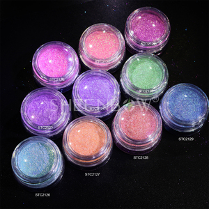 Sheenbow Glitter colore ombretto trucco pigmento camaleonte pigmento per ombretto - Product Image 3