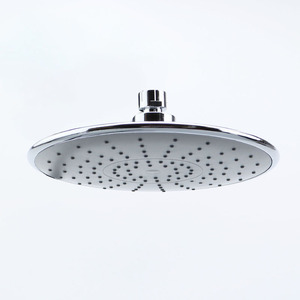 Shower Head <b>Set</b> Round <b>Spray</b> Rain Eco-Friendly Portable ABS Chrome Plated Shower Head - Product Image 3