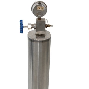 Amortisseur de choc d'eau en acier inoxydable 304, type piston 9000X-16P, pour le soulagement de la pression des conduites de salle de pompage incendie - Product Image 1