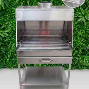 Barbecue Gaucho Santa Maria Argentin Premium Robuste en Acier Inoxydable pour Asado et Rôtissage en Extérieur - Product Image 1