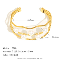 Pulsera de Zirconia con Diseño Floral, Primavera 2025, Joyería Resistente al Agua, Chapada en Oro, de Acero Inoxidable