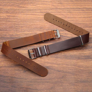 คุณภาพสูง 18 มม.20 มม.22 มม.Retro ของแท้ลูกวัว<span class=keywords><strong>หนัง</strong></span>นาฬิกา <span class=keywords><strong>One</strong></span> <span class=keywords><strong>Piece</strong></span> Vintage <span class=keywords><strong>หนัง</strong></span>สายนาฬิกาสร้อยข้อมือ 24 มม. - Product Image 6