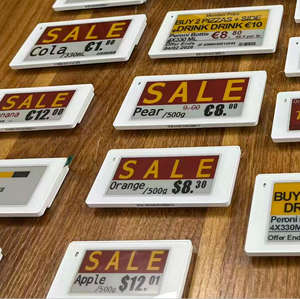 Professional Custom Multi Inch High Quality <b>Smart</b> <b>Electronic</b> Shelf Label Esl E-Paper Display Digital E-Ink Price Tag For Shop - Product Image 1