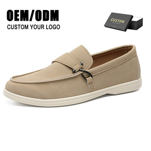 Mychonly Mocassins pour hommes Chaussures de sport plates confortables Chaussures habillées de <span class=keywords><strong>luxe</strong></span> de haute qualité Baskets de mode pour hommes - Product Image 1