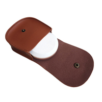 Pierre à aiguiser 180/320 grains avec sac portable, pierre à aiguiser ronde pour outils de couteaux aiguiseur de cuisine et de jardin