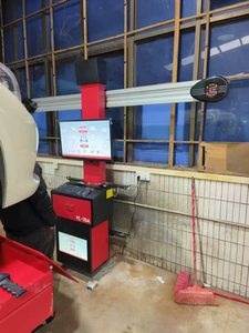 Machine d'alignement des roues 3D, fonctionnement par écran tactile et calibrage automatique <span class=keywords><strong>pour</strong></span> les garages professionnels - Product Image 4