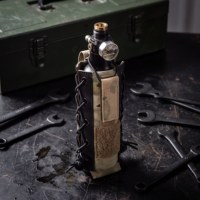 Housses de bouteilles de paintball en gros avec logo personnalisé, pochette de réservoir Molle pour joueur de paintball, pochette de réservoir de paintball imprimée camouflage