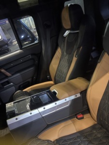 Vente flash - Sièges arrière VIP de luxe, accessoires intérieurs de voiture personnalisés pour Land Sport 110 - Product Image 3