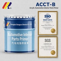 Apprêt acrylique automobile ACCT-B à haute adhérence et forte densité pour les pièces en plastique intérieures des voitures