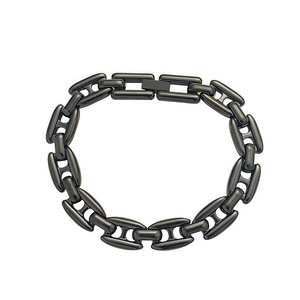 Bracelet à maillons épais en acier inoxydable plaqué or 18 carats pour femme, bijou de mode de luxe, cadeau idéal - Product Image 4